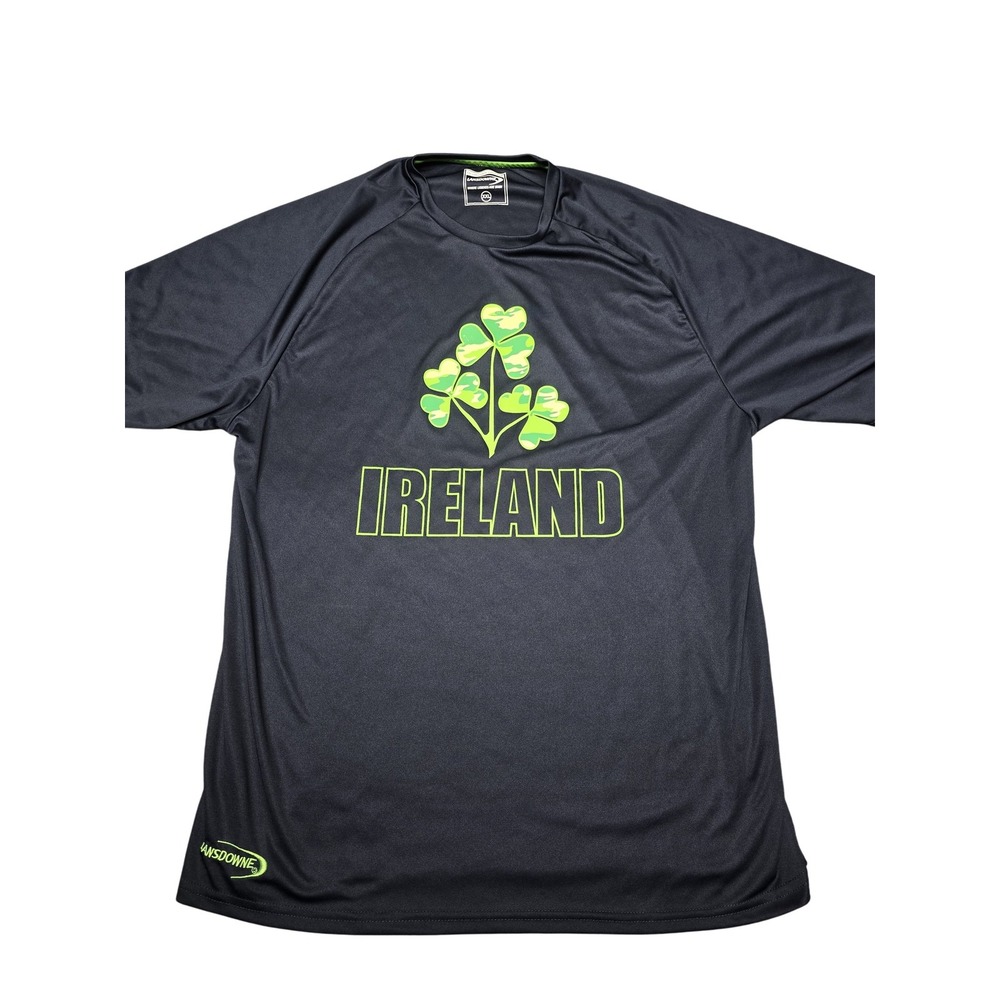 Ireland Shirt Mens 2XL Shamrock Graphic St Patrick's Day Lansdowne Tee Irish
